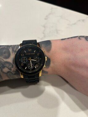 Michael Kors Matte Black Watch